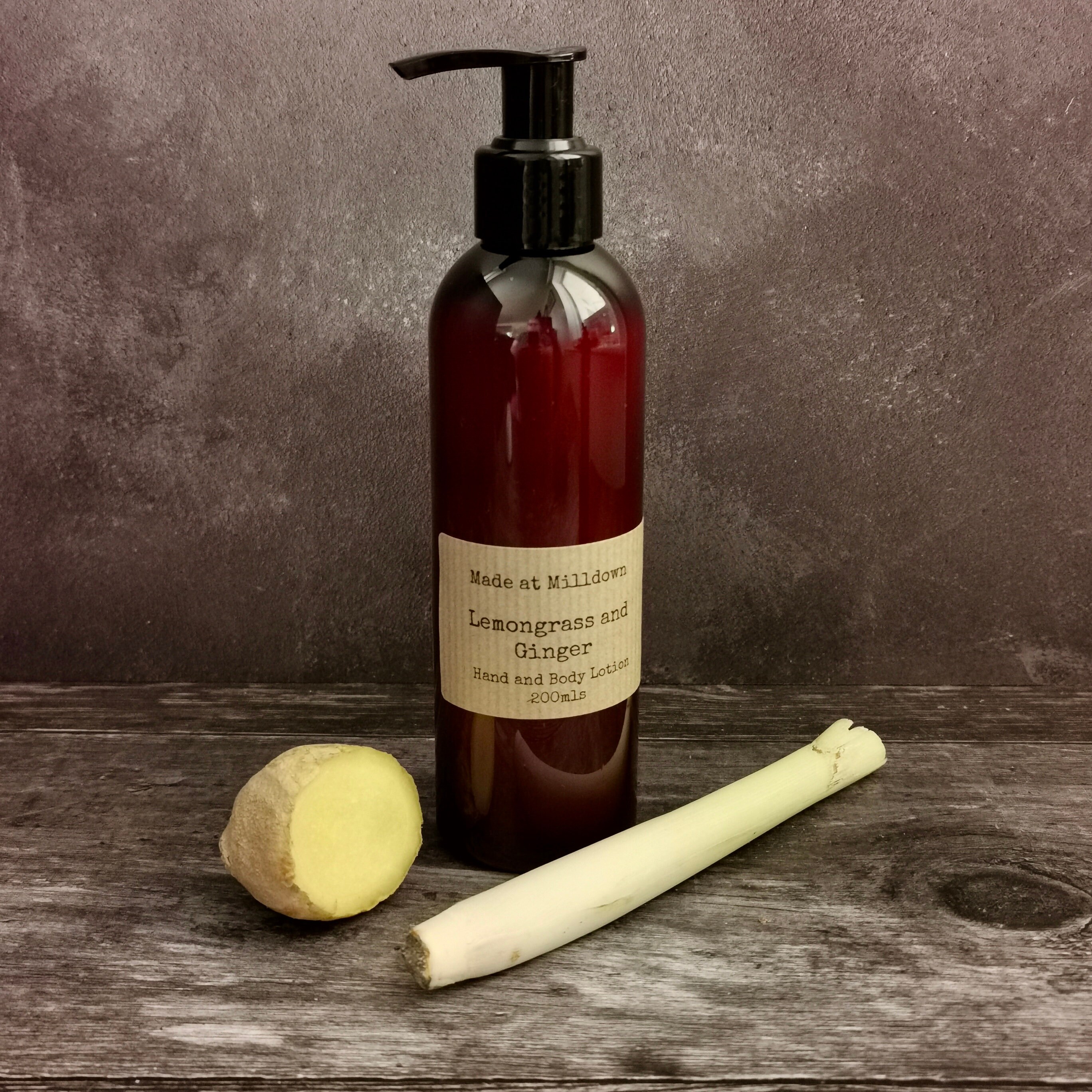 Lemongrass and Ginger Hand and Body Lotion Etsy