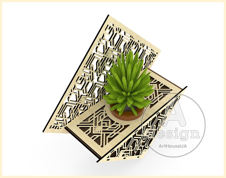 Pendant Garden Stand for Flowers Vector File DXF Hanging - Etsy