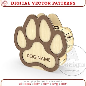 Holz Geldbörse wie die Hundetatze Vektor-Datei für die Laserschnitt bereit SVG, Handtasche vektor datei, Moderne hölzerne Clutch Tasche, Schultertasche datei, Ver.90