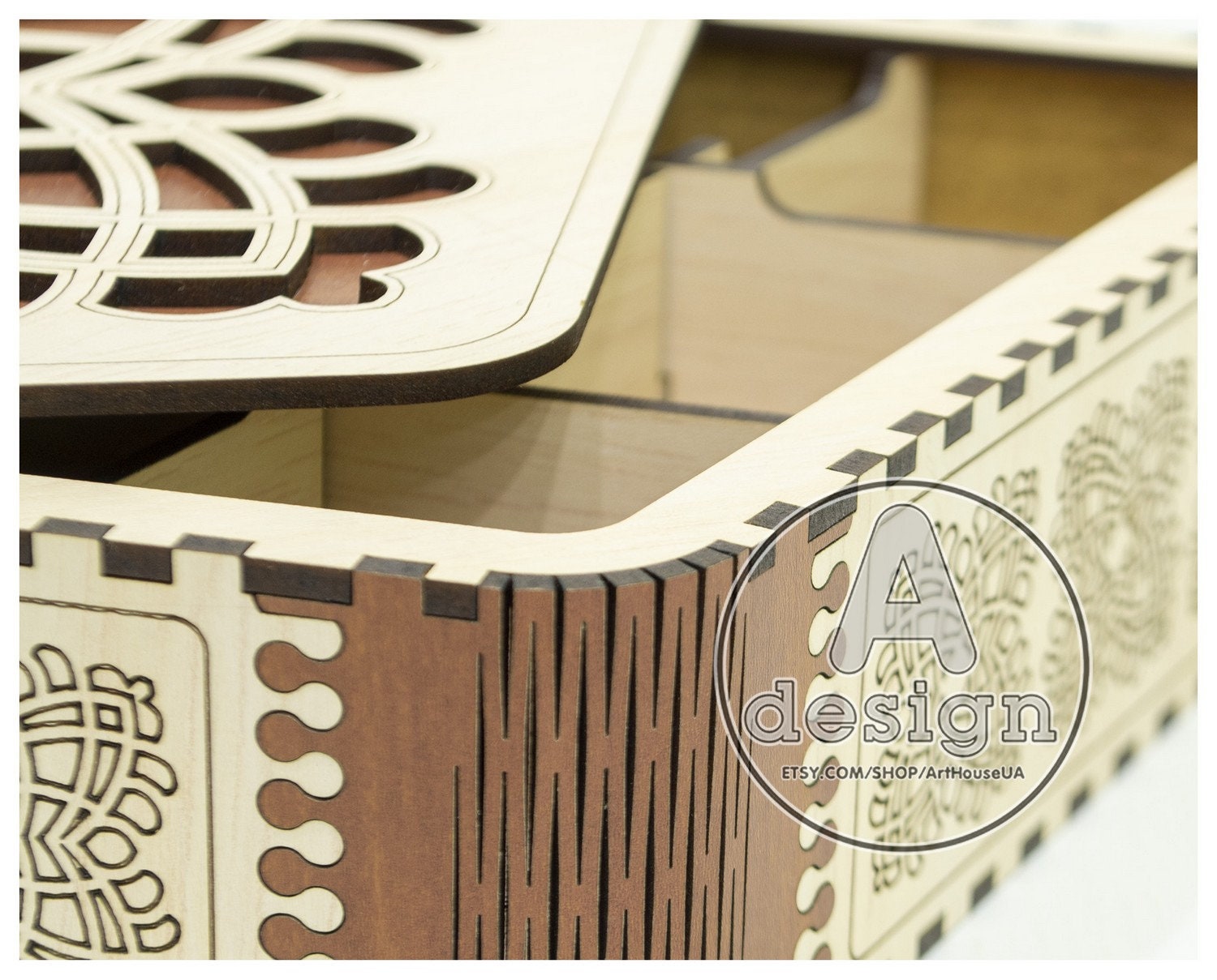 Wood Brown Laser Cut Box, For Gift at Rs 35/piece in Moradabad