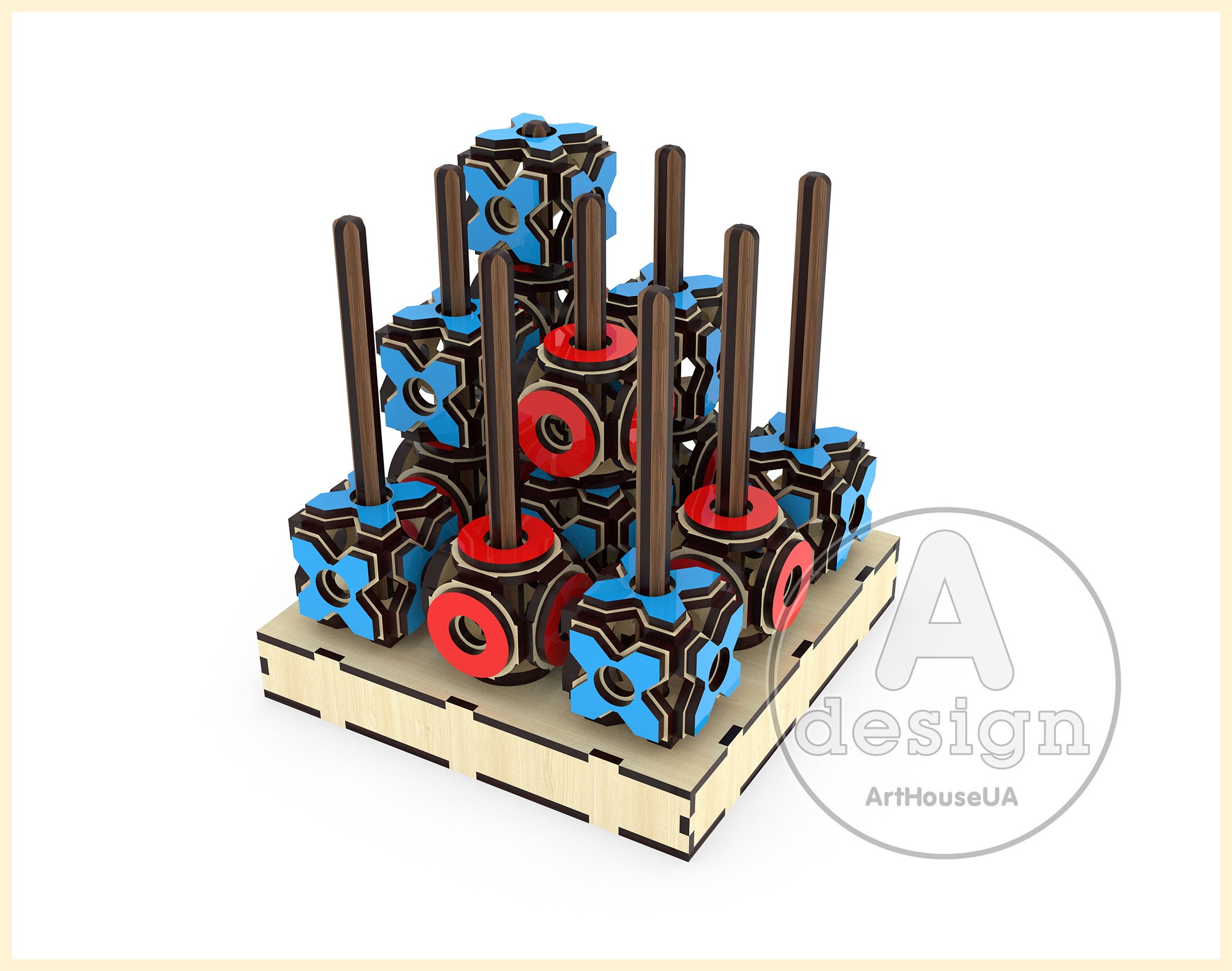 X0 Svg Vector Files for Laser Cutting Board Games for Etsy UK