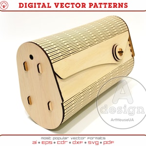 Clutch Tasche, Abendtasche, Holztasche, Seidenkupplung, Holzkupplung, Clutch Geldbörse, handgefertigte Handtasche, Sperrholzkupplung, Laser geschnitten, Cnc-Datei, Cl-5