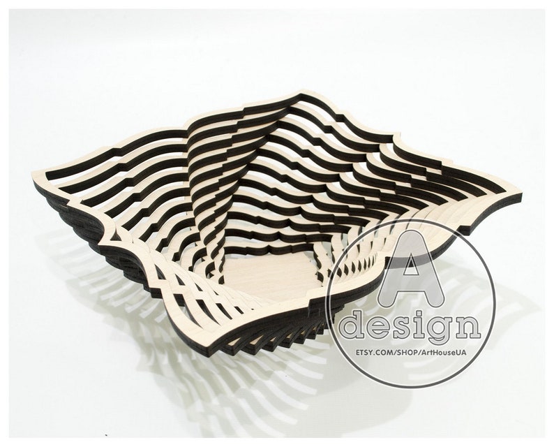 Download SSb10/Scroll Saw pattern/Basket SVG/Bowl DXF/Dish for ...