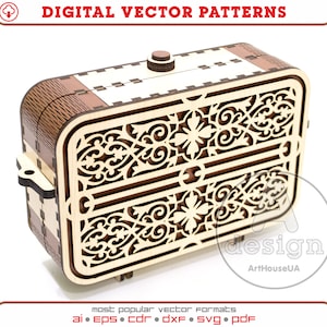 Clutch Tasche, Abendtasche, Holztasche, Seidenkupplung, Holzkupplung, Clutch Geldbörse, handgefertigte Handtasche, Sperrholz-Kupplung, Laser geschnitten, Cnc-Datei, Cl3-33
