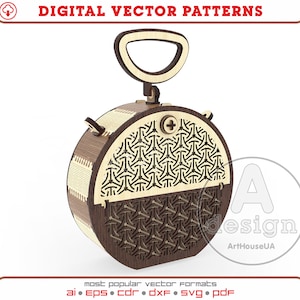 Clutch Tasche, Abendtasche, Holztasche, Seidenkupplung, Holzkupplung, Clutch Geldbörse, handgefertigte Handtasche, Sperrholz-Kupplung, Laser geschnitten, Cnc-Datei, Cl-60