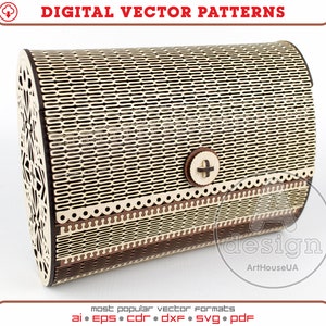 Clutch Tasche, Abendtasche, Holztasche, Seidenkupplung, Holzkupplung, Clutch Geldbörse, handgefertigte Handtasche, Sperrholz-Kupplung, Laser geschnitten, Cnc-Datei, Cl-45