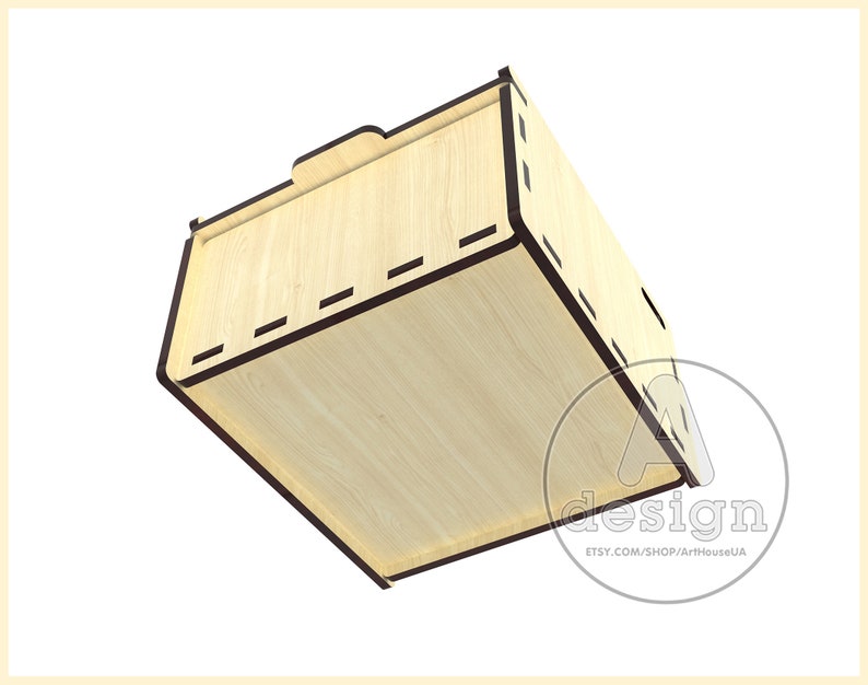 Custom Gift Box Vector for Laser Cut Personalized Gift Box - Etsy