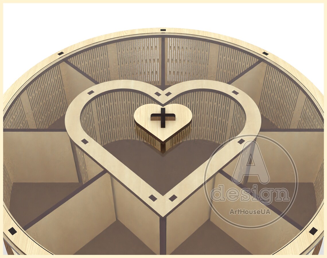 Candy Box Laser Cut Vector SVG File, Perfect DIY Presents Gift Box File ...