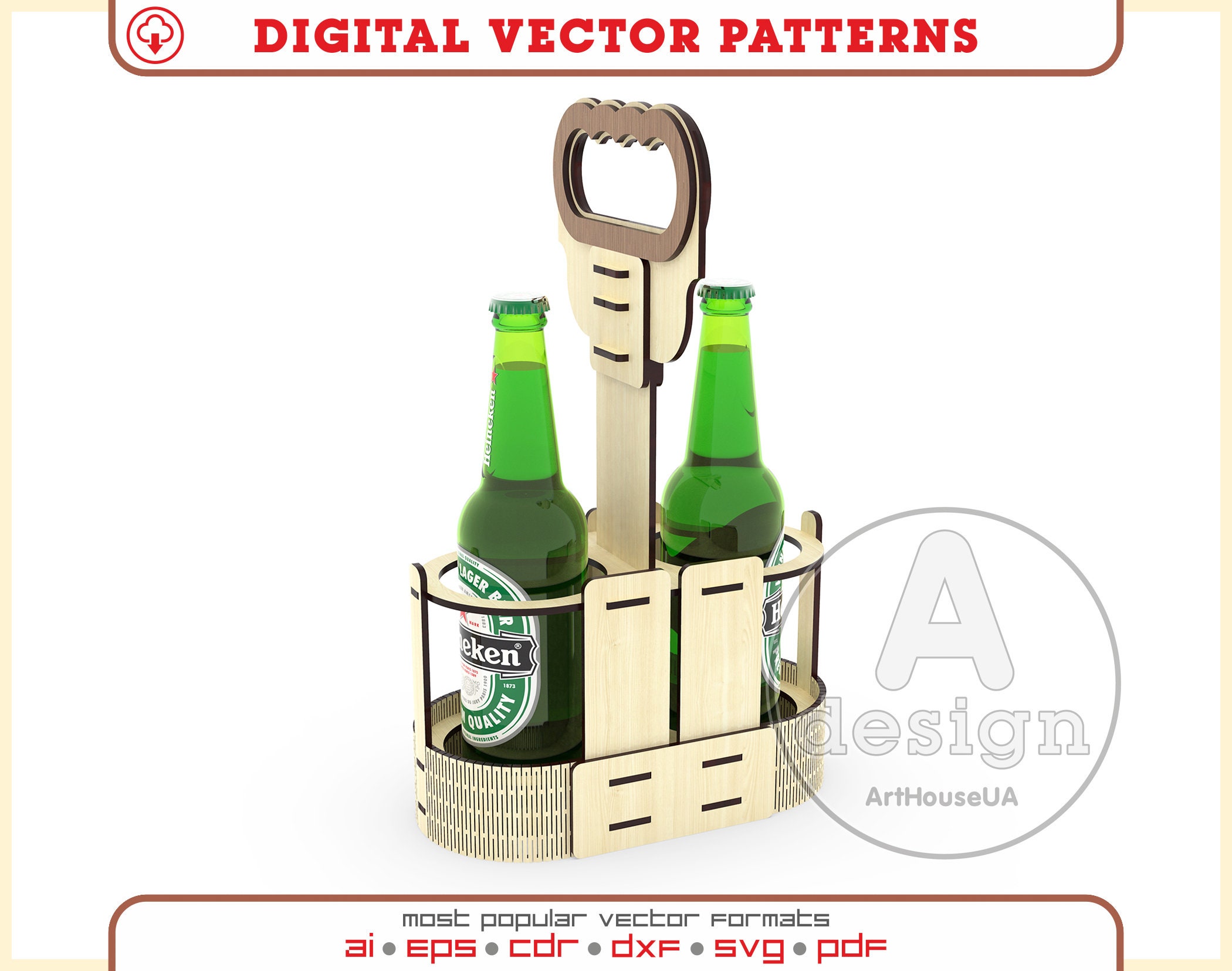Home & Hobby Craft Supplies & Tools Beer holder box Beer Caddy Beer