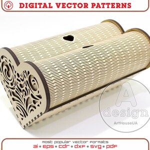 Clutch Tasche, Abendtasche, Holztasche, Seidentasche, Holztasche, Clutch Geldbörse, Handgemachte Handtasche, Sperrholztasche, Laser geschnitten, Cnc-Datei, Cl-41