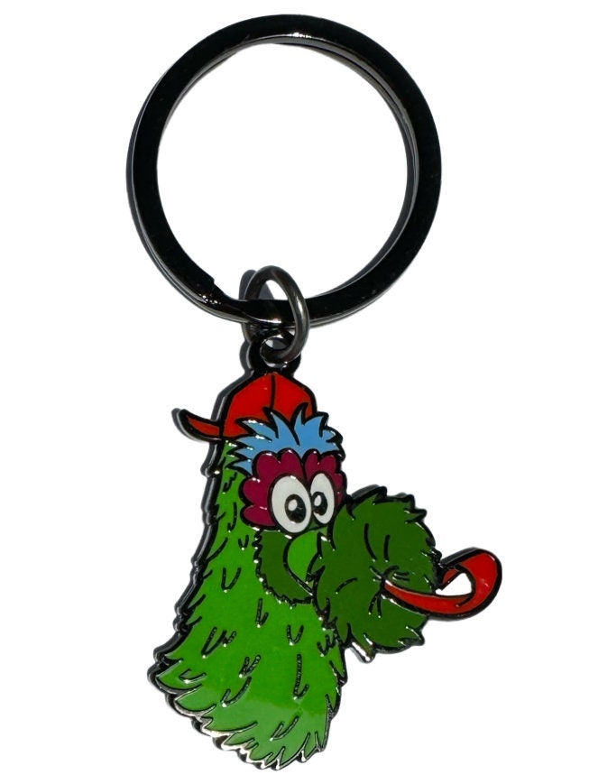 Philly Phanatic Hard Enamel Metal Keychain