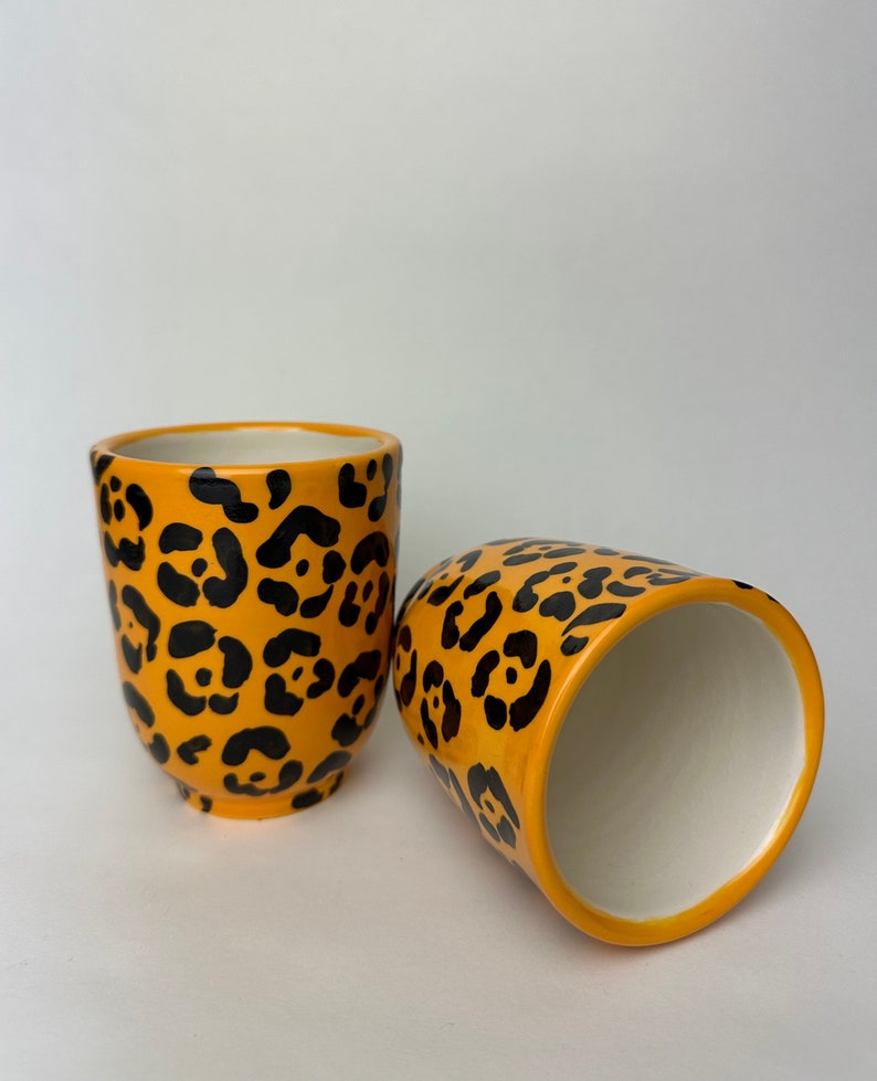 Jaguar Print Tumblers image 1