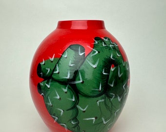 Corazón de Nopal Vase