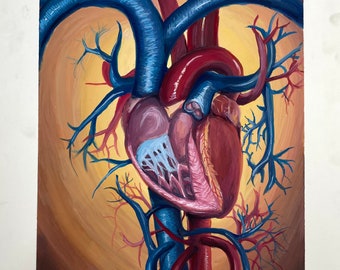 Open Heart Painting