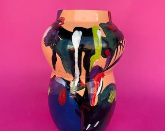 Dripping Landscapes Vase