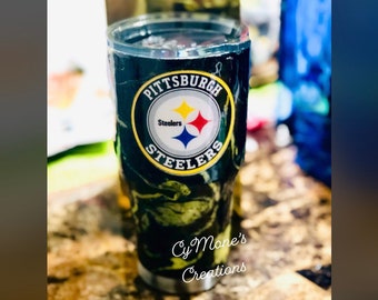 steelers yeti rambler