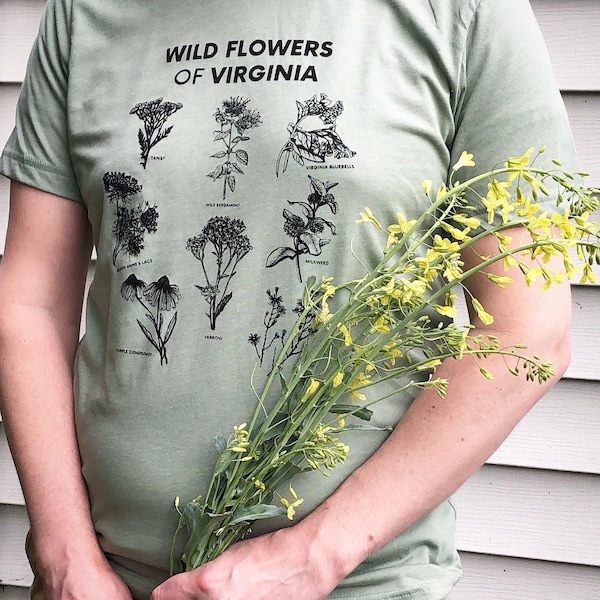 Virginia Wild Flowers T-Shirt