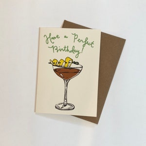 Perfetto Manhattan, biglietto d'auguri