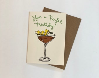 Perfect Manhattan, Birthday Card