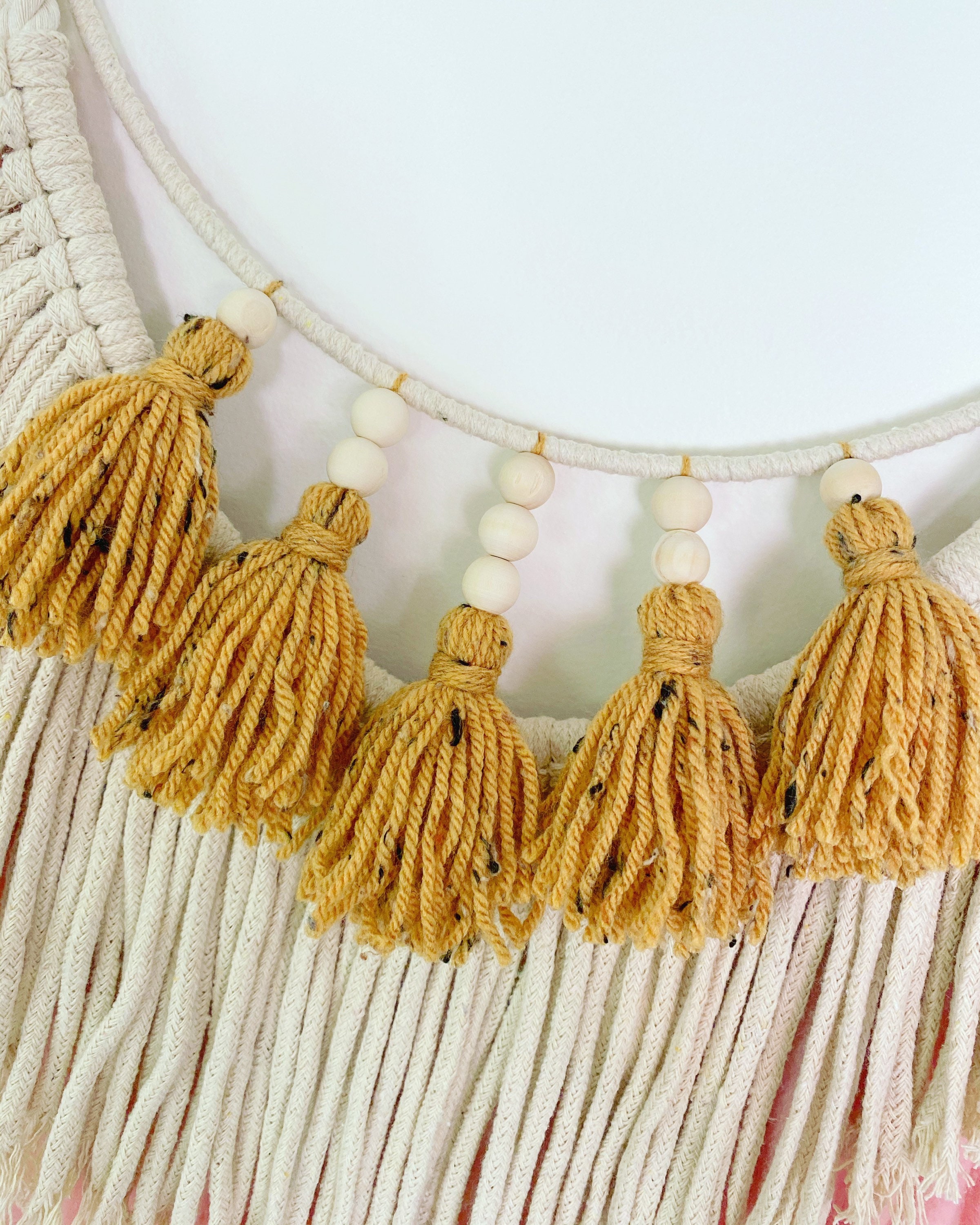 Photo inspiration: Large Boho Wall Hanging Driftwood Wall Art Tassel Wall Art Photo Inspiration