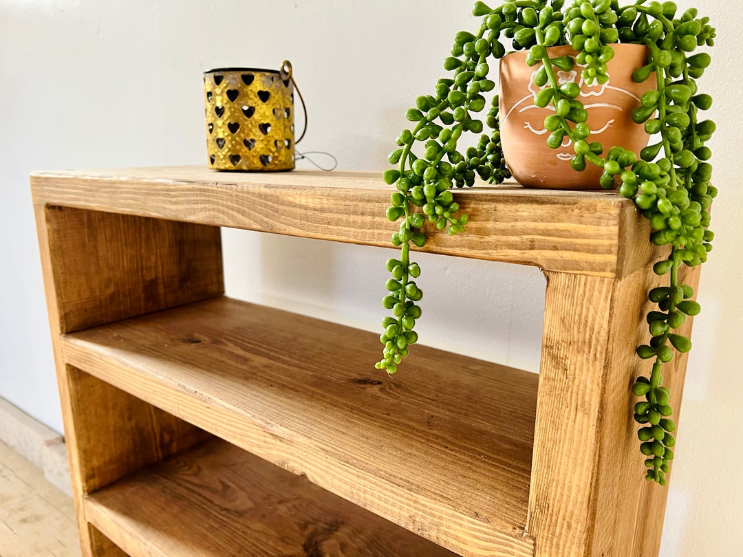 Handmade Wooden Bookshelf / Storage Unit / Bookcase Choice of Colour