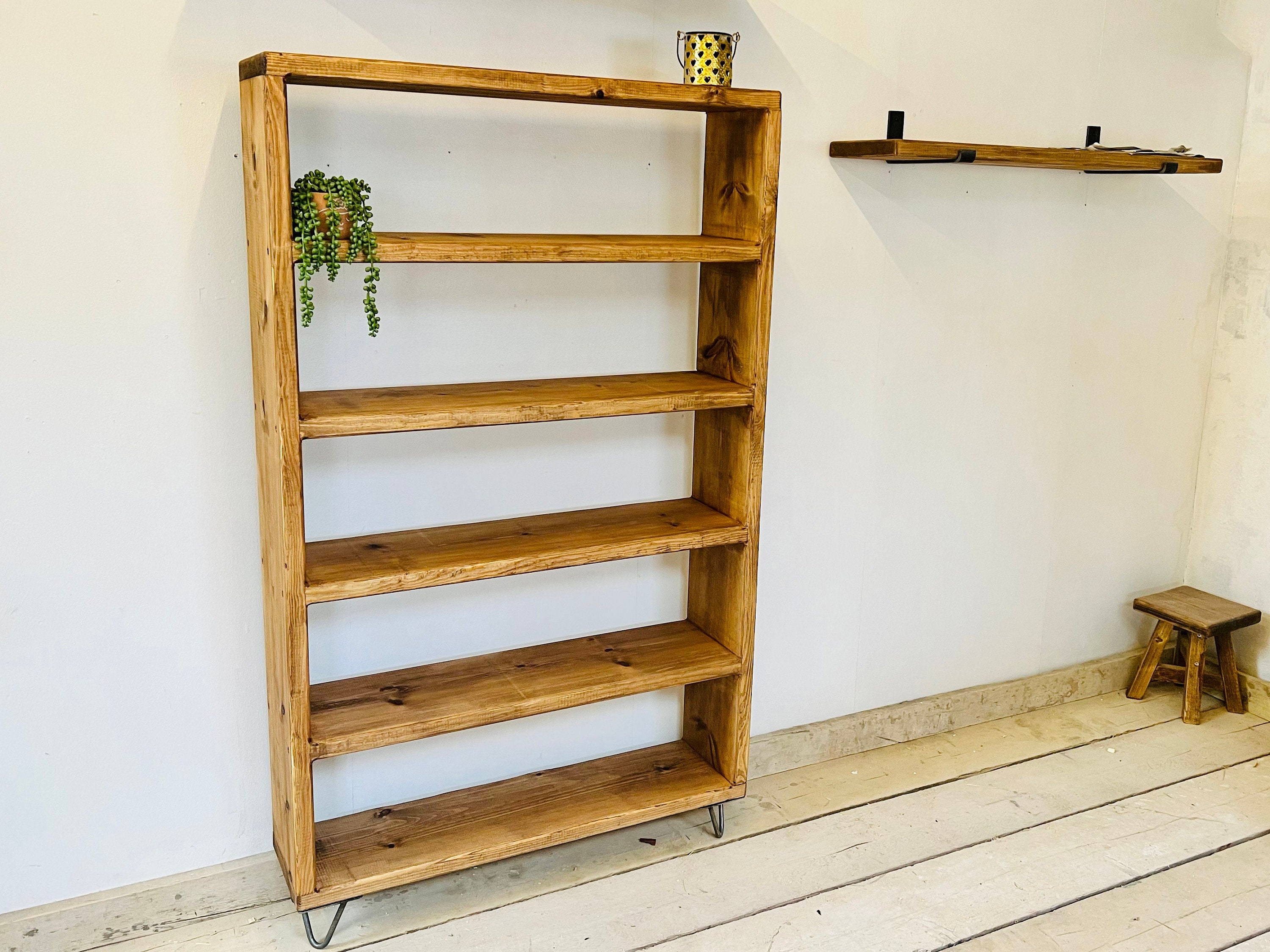 Handmade Wooden Bookshelf / Storage Unit / Bookcase Choice Etsy UK