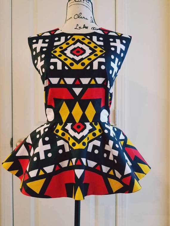 peplum ankara tops 2018