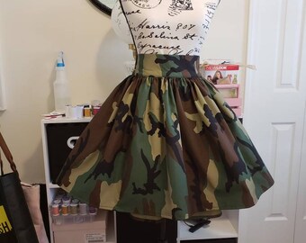 long camouflage skirt for sale