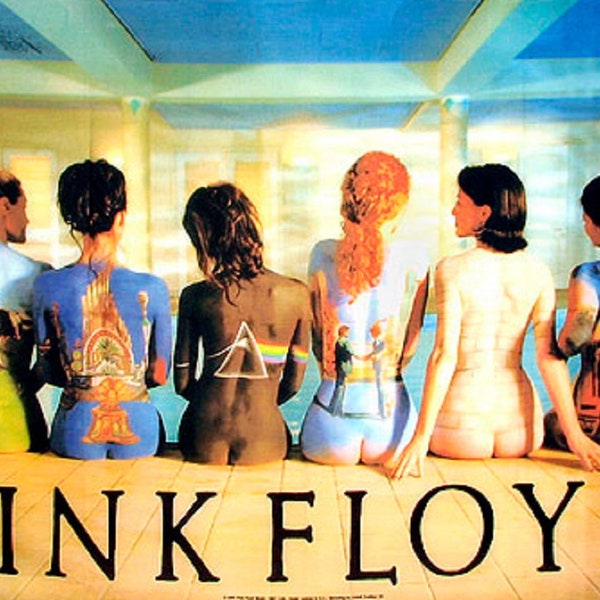 Poster en tissu PINK FLOYD « Back catalogue » officiel