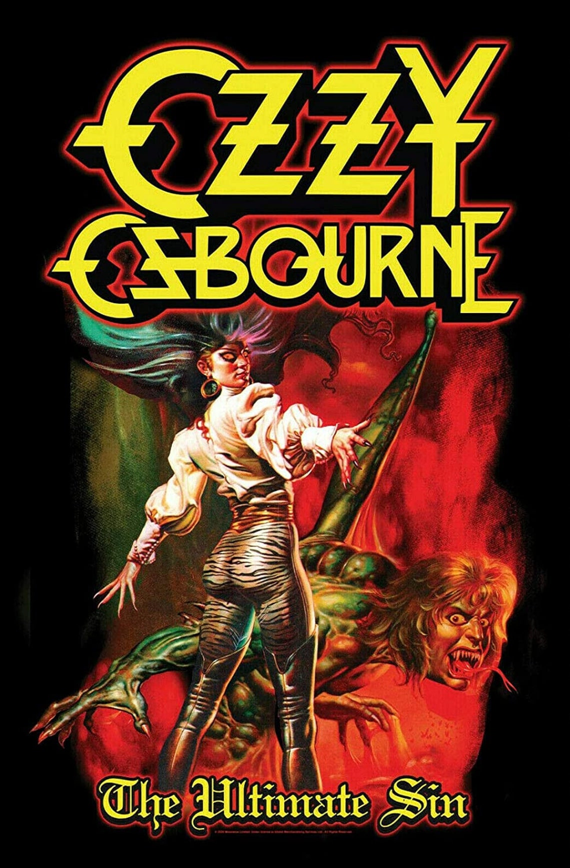 ozzy osbourne concert poster