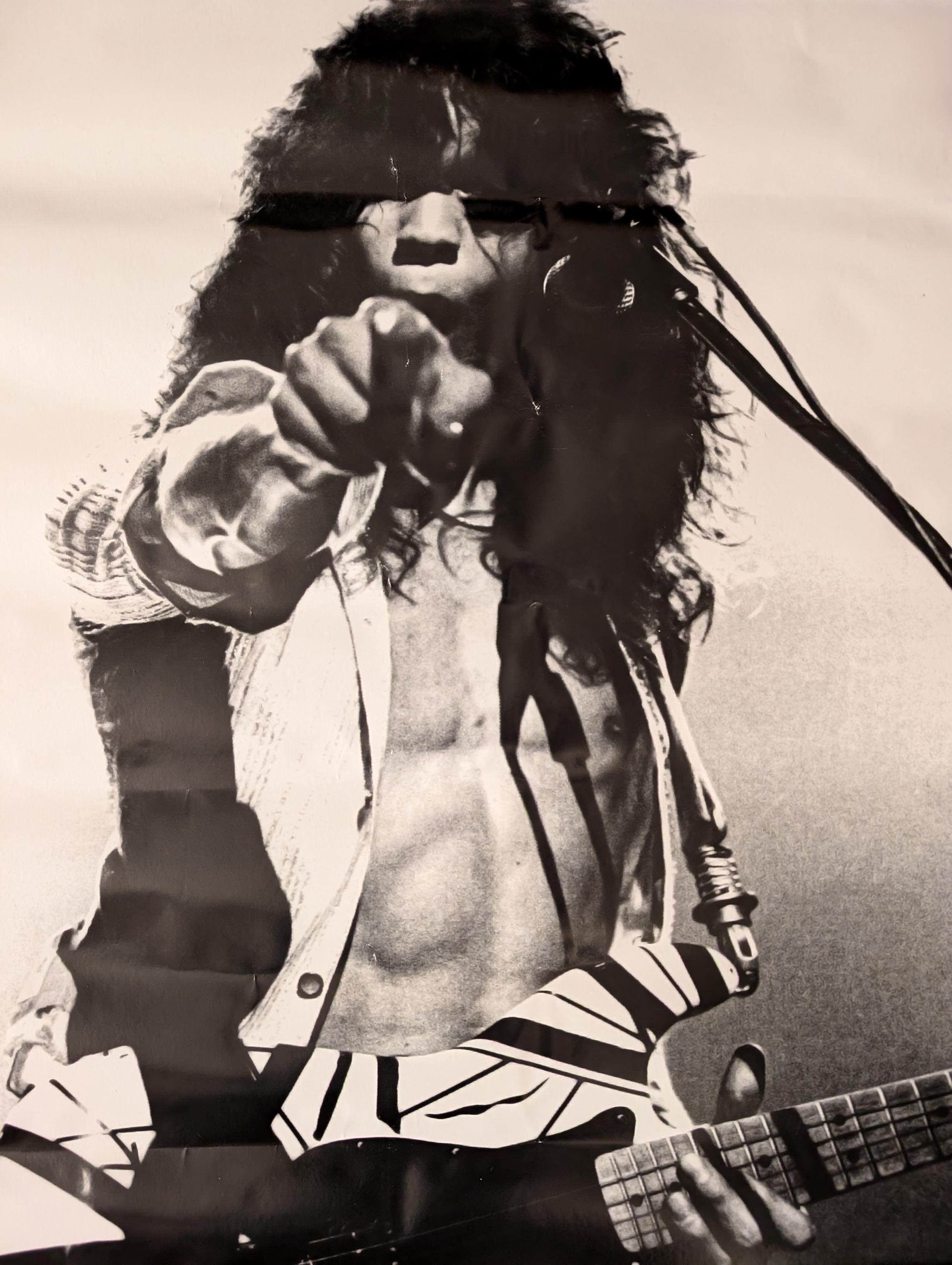 Eddie van halen poster - Etsy 日本