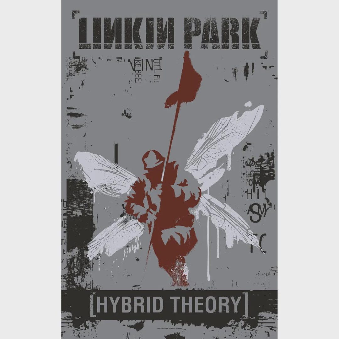 LINKIN PARK Official Wall Hanging / Textile Poster Flag CHOICE of