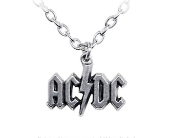 Ac Dc Necklace - Etsy