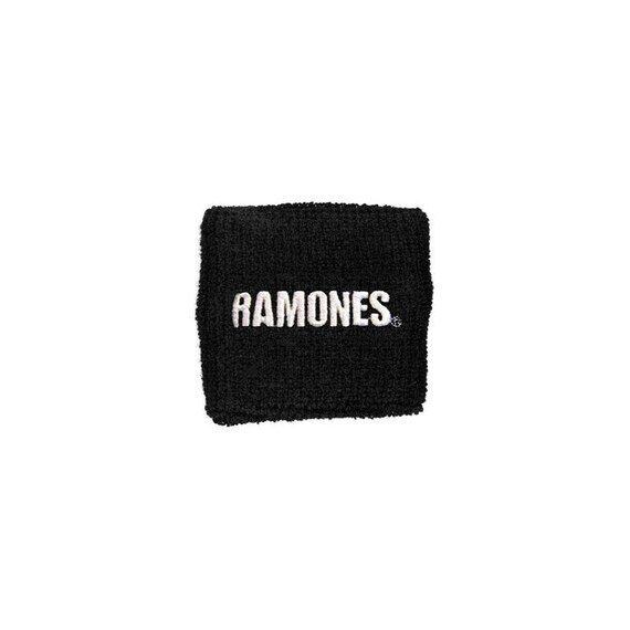 one size fits all RAMONES wristband terrycloth sweatband