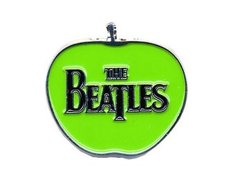 THE BEATLES official metal badge 'apple'