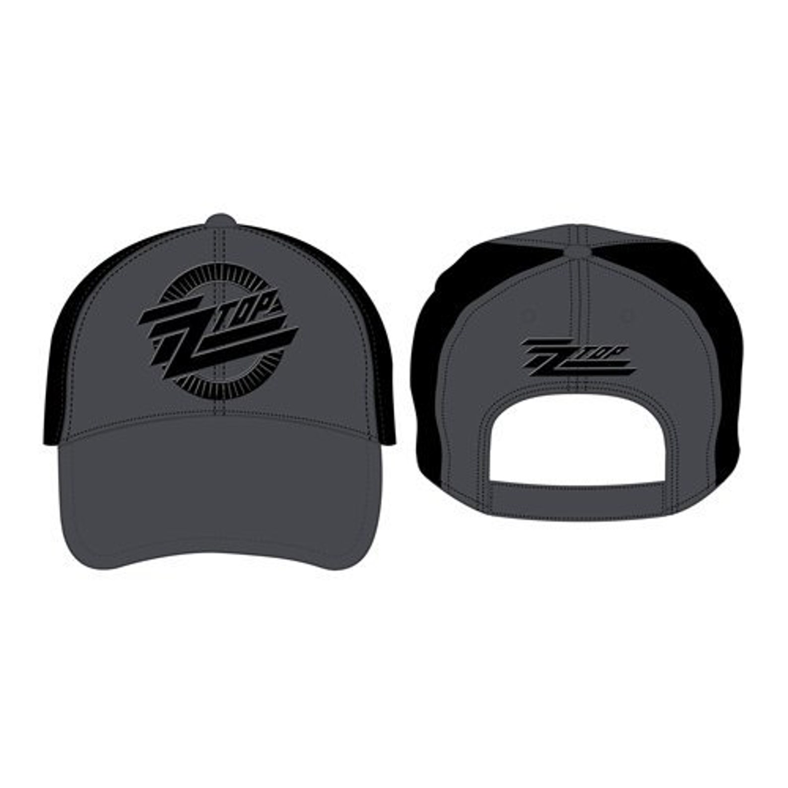 ZZ TOP Logo Baseball Cap Etsy