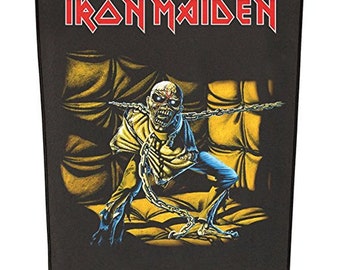 KILLER'S FACE WOVEN PATCH MUSIC BAND 2520 IRON MAIDEN BRAND NEW 