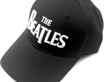 THE BEATLES logo embroidered cap - official licensed