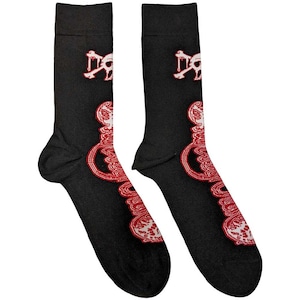 MOTLEY CRUE retro embroidered socks 7-11 -official and licensed - 4 different pairs