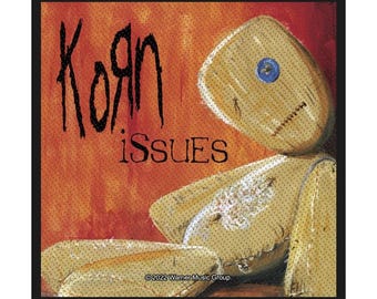 Parche oficial de KORN para coser / adorno para chaqueta. 5 opciones disponibles, incluyendo parches para la espalda.