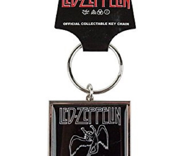 Led Zeppelin 77 Tour Metal Keychain Keyring Etsy UK