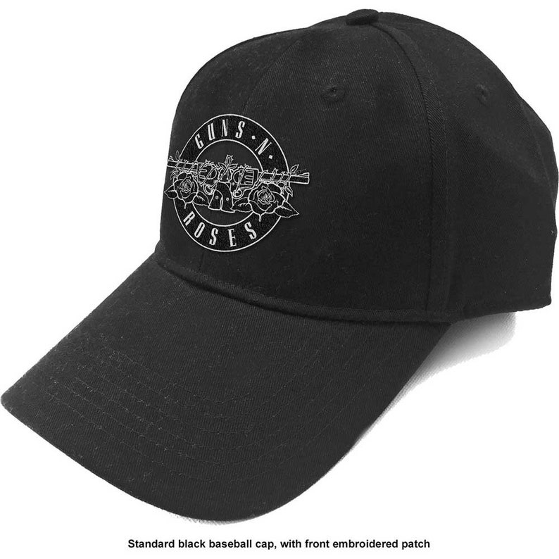 GUNS N ROSES Baseball Cap BW - Etsy