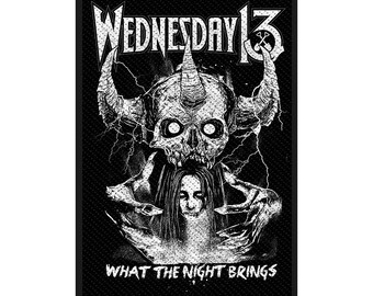 Wednesday 13 Official sew-on patch - 2 shipping options
