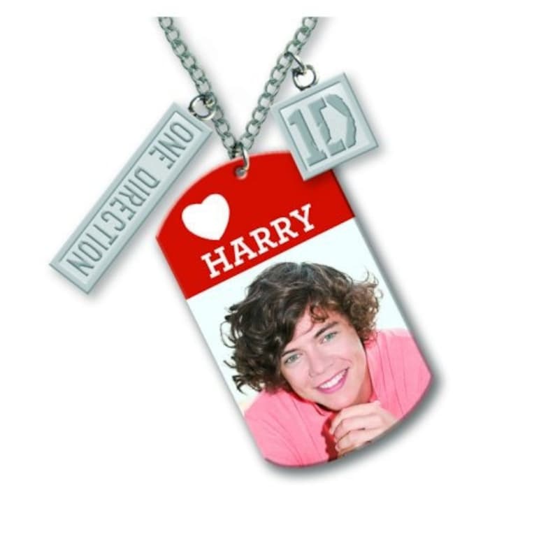 HARRY ONE DIRECTION Official charm necklace