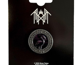 SLEEP TOKEN official cast metal pin badge Choice of 4