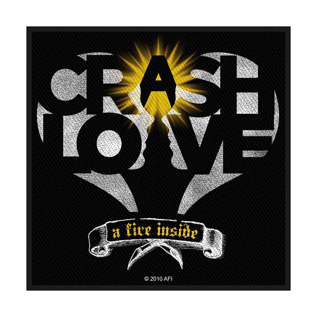 AFI a Fire Inside Crash Love OFFICIAL Sewon Patch 2 Etsy