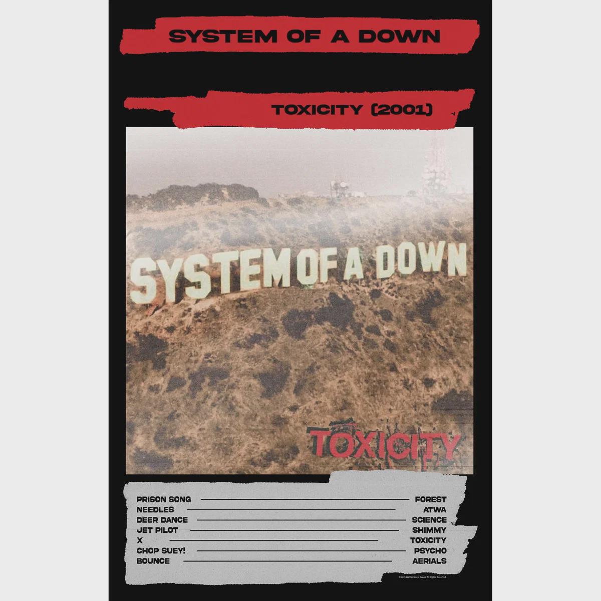 Poster System of a Down - Etsy