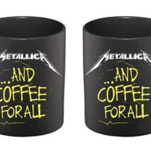 Probity Europe METALLICA and coffee for all Mug