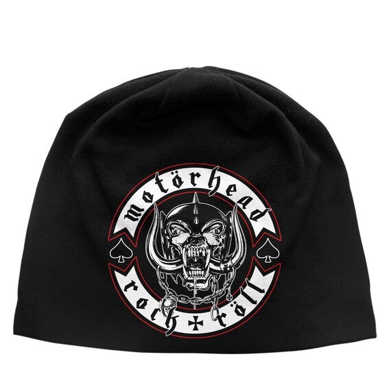 Motorhead Biker Badge 'jersey' Beanie 