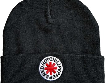 RED HOT CHILI Peppers embroidered beanie - official licensed